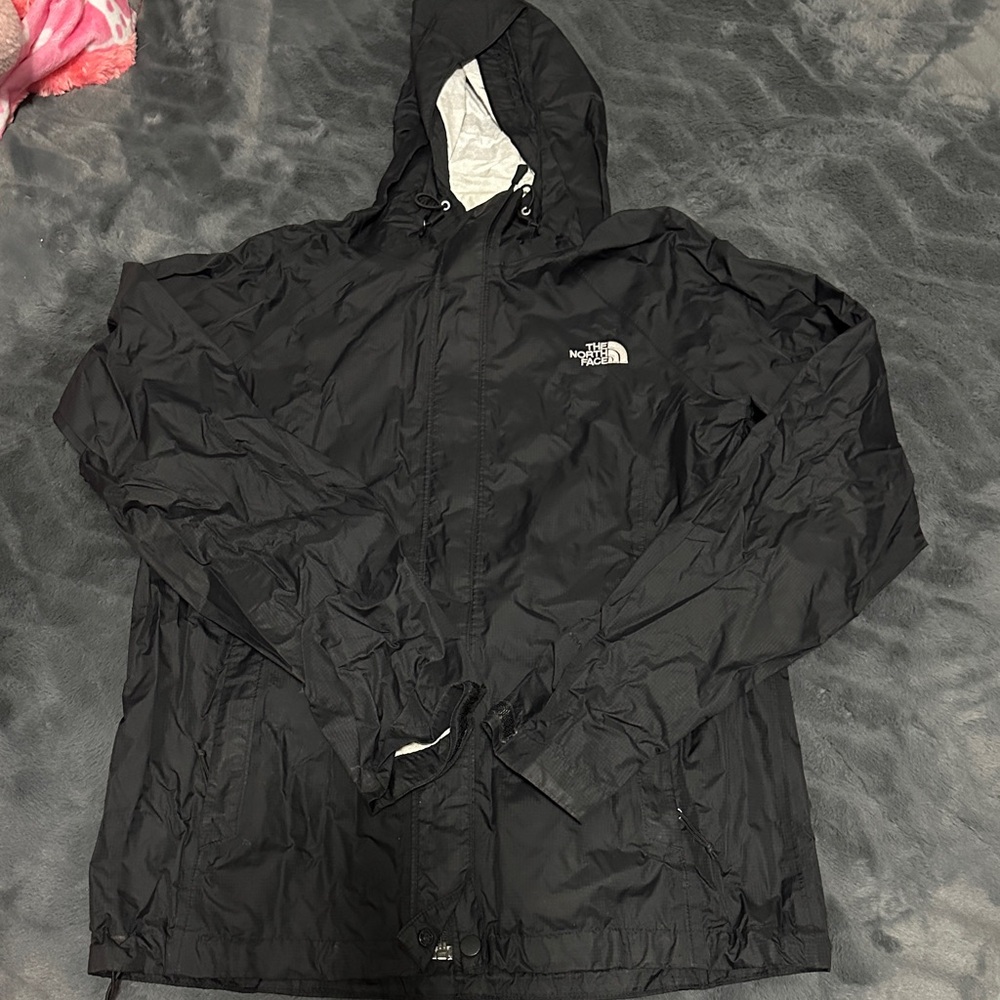 The North Face Black Raincoat